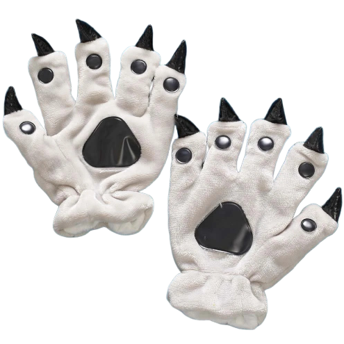 Grey Claw Gloves